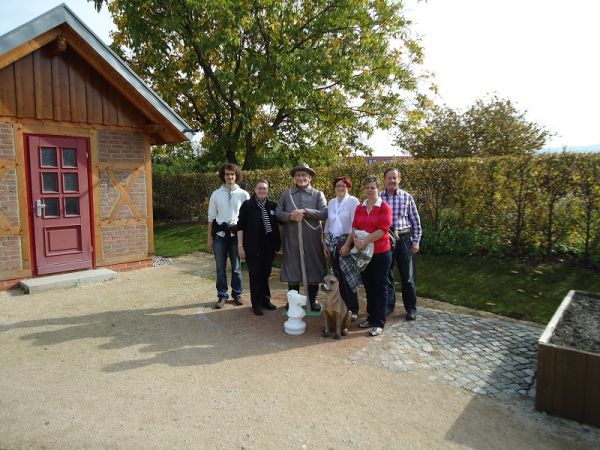 Bürgerpark3-Schäfer mit Gruppe