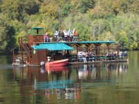 Flossfahrt auf der Talsperre Wendefurth